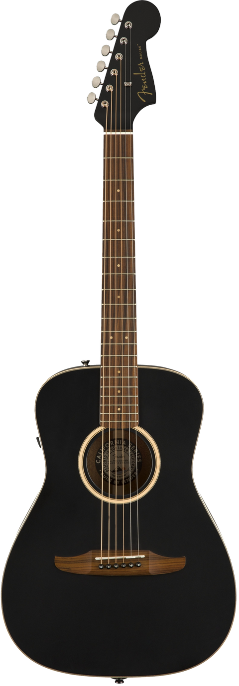Fender Malibu Special Acoustic / Electric Guitar - Jetty Black