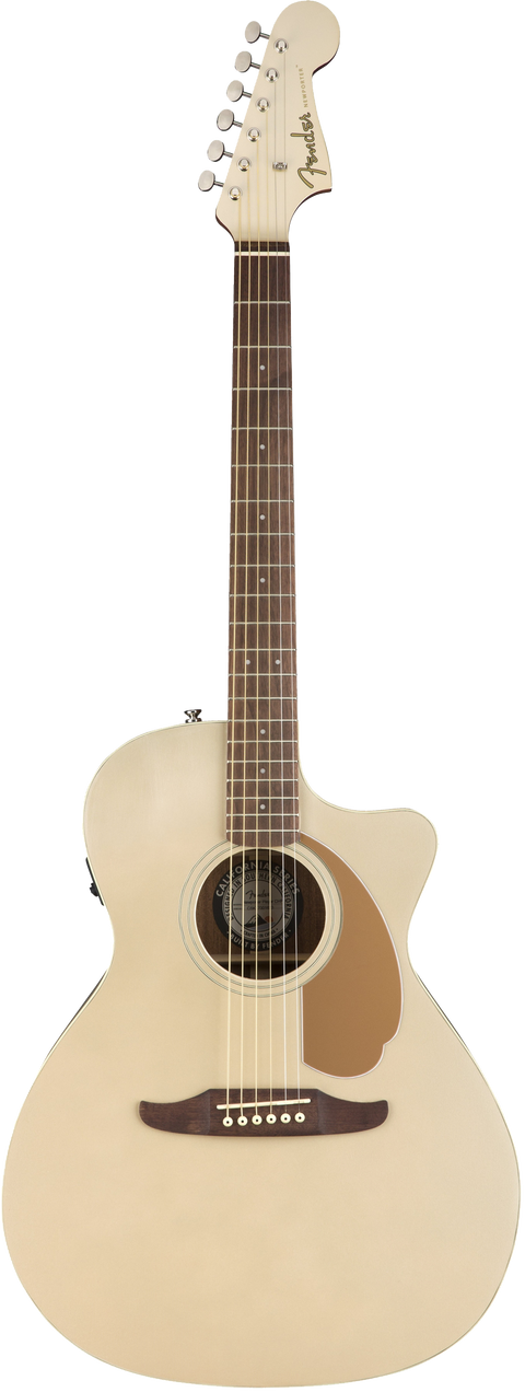Fender Newporter Player Acoustic / Electric Guitar - Champagne
