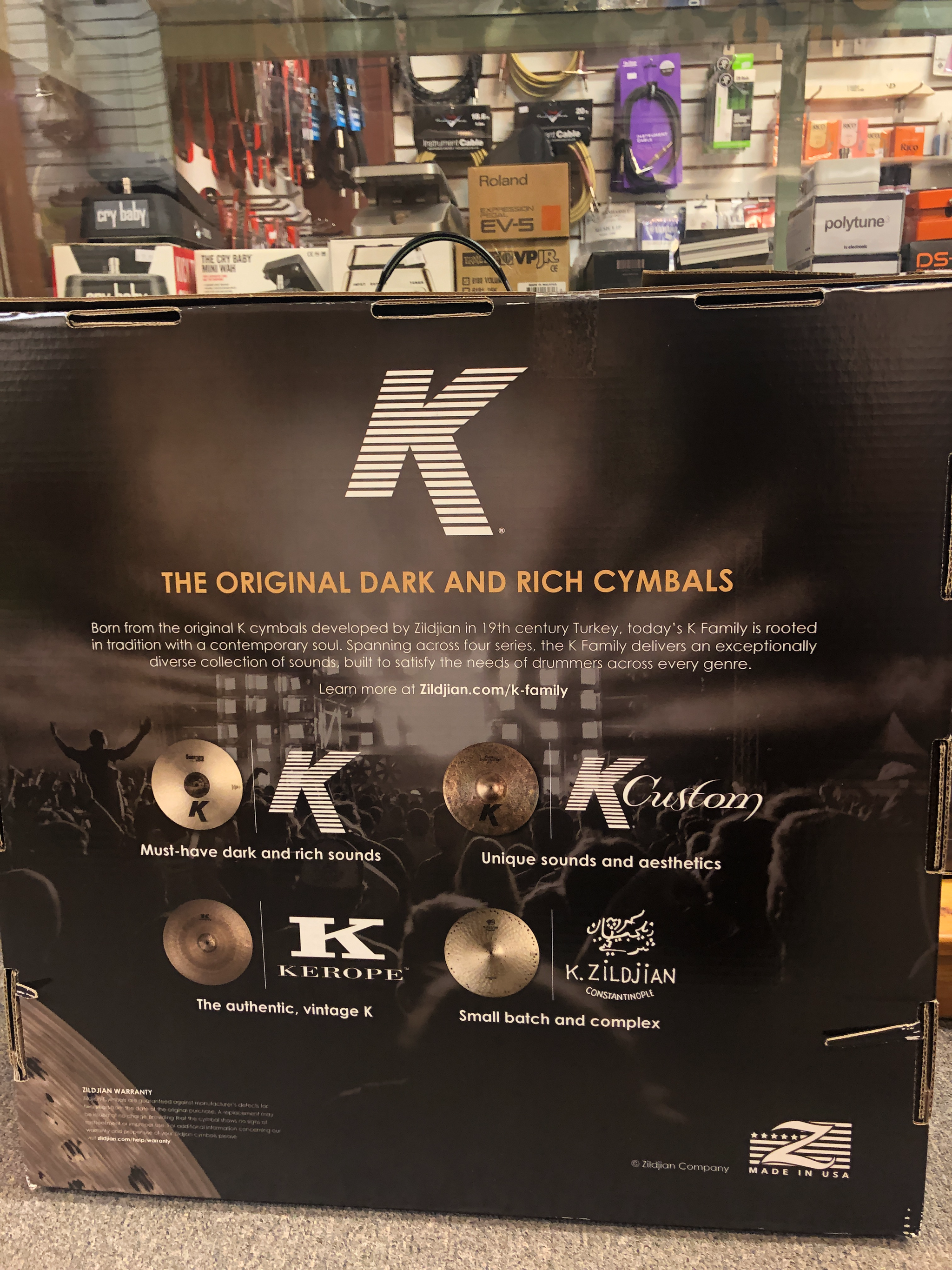 Zildjian K Series 5 Cymbal Set-Up Pack Dark Crash Thin Ride K0800 Gil Sharone - USED GEAR