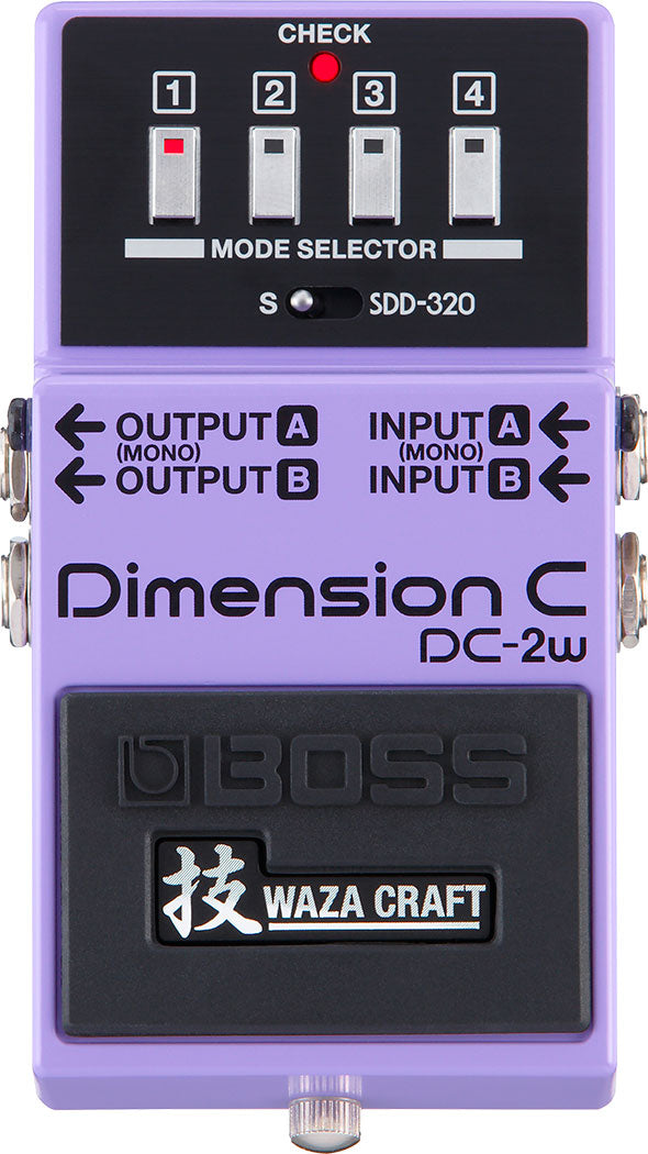 roland chorus pedal BOSS DC-2w Dimension C Guitar Pedal Made in Japan Waza Craft