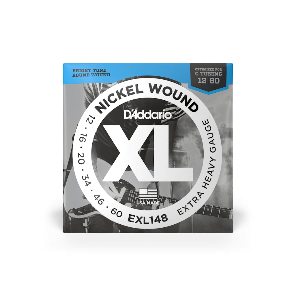 D'Addario® EXL148 Nickel Wound Extra Heavy Electric Guitar Strings