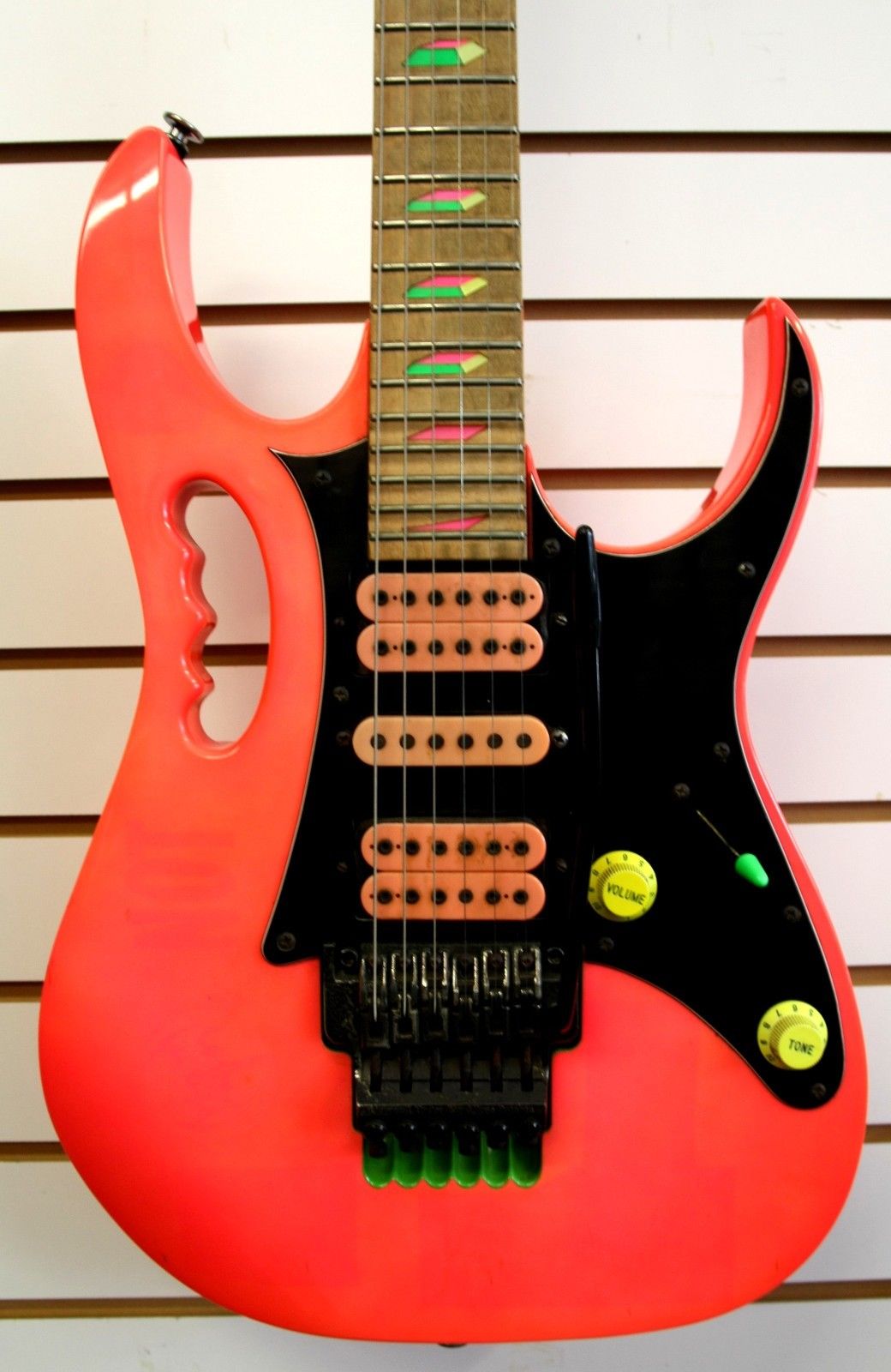 USED - Ibanez JEM777SK Electric Guitar Shocking Pink (1988 Model)