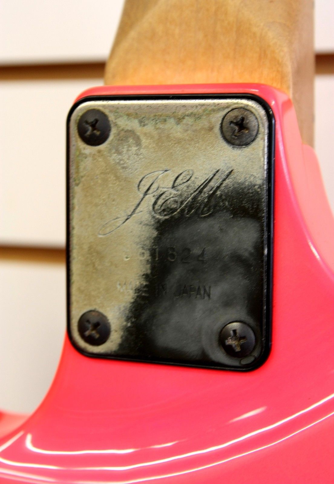USED - Ibanez JEM777SK Electric Guitar Shocking Pink (1988 Model)