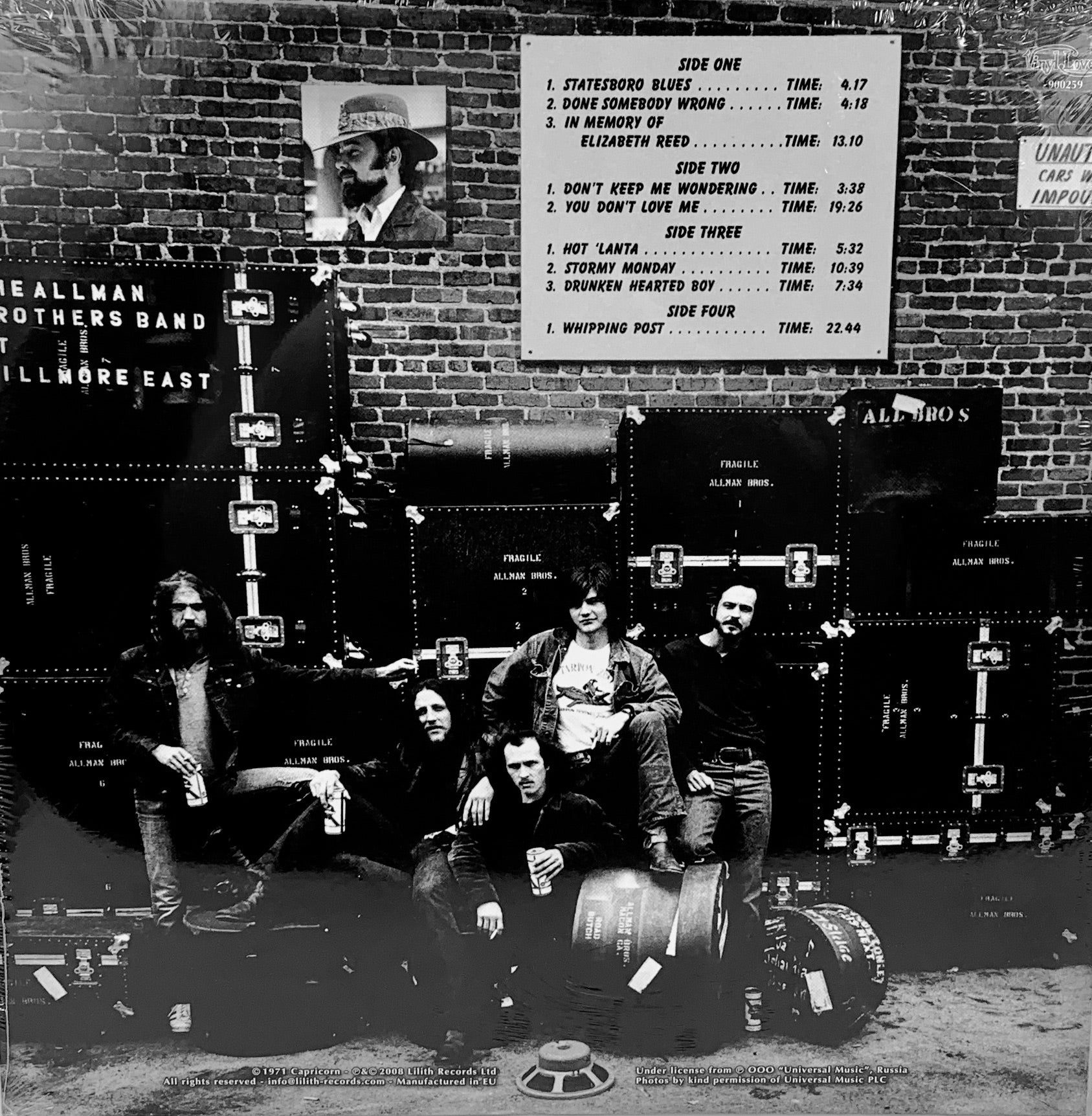 The Allman Brothers Band at Fillmore East