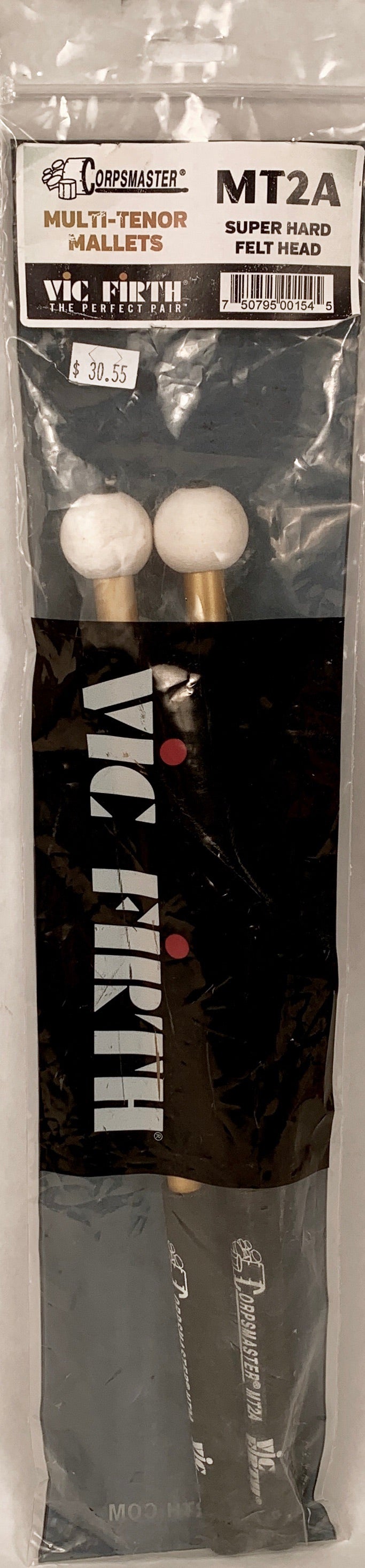 Marching Mallets CORPSMASTER® MULTI-TENOR MALLET MT2A -- HARD