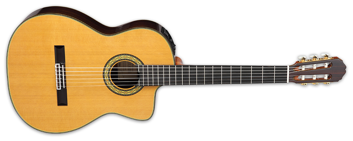 Takamine TH5C Classical Acoustic Guitar with Hard Case
