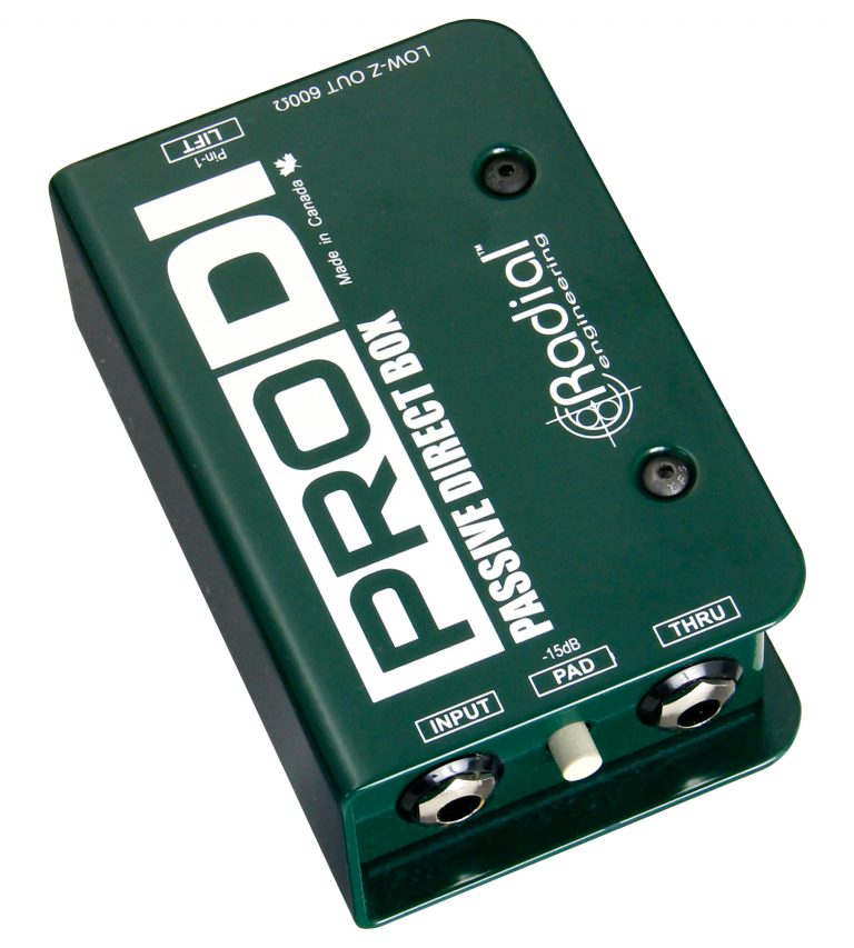 Radial Engineering ProDI Passive Direct Box