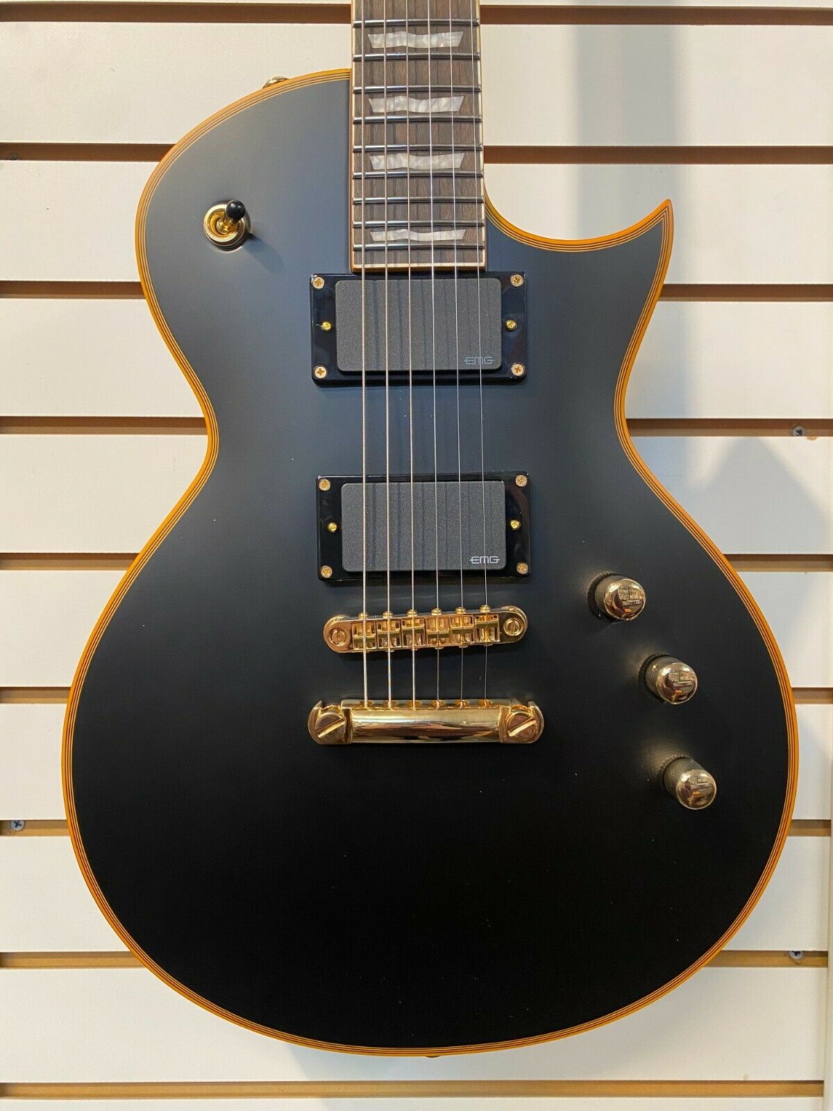 ESP/LTD EC-1000 Deluxe Electric Guitar - Vintage Black