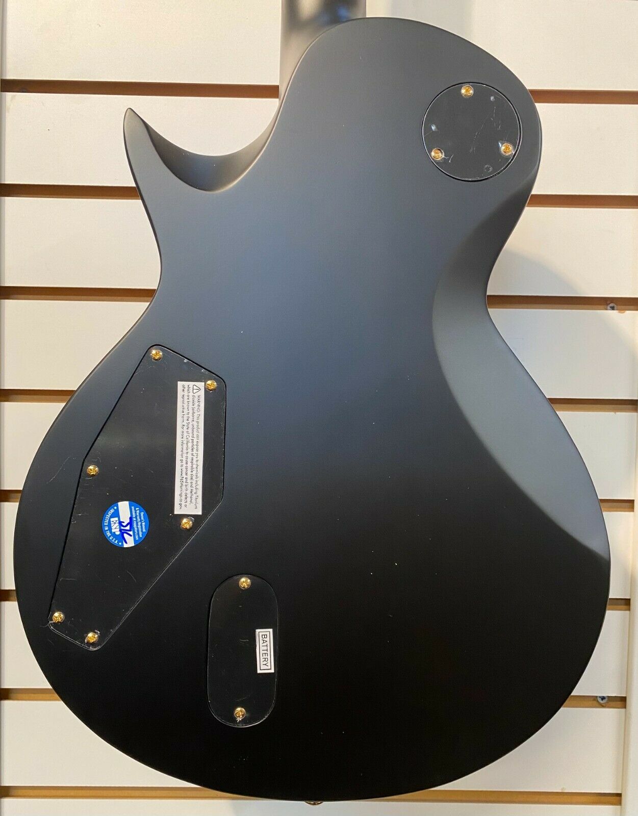 ESP/LTD EC-1000 Deluxe Electric Guitar - Vintage Black