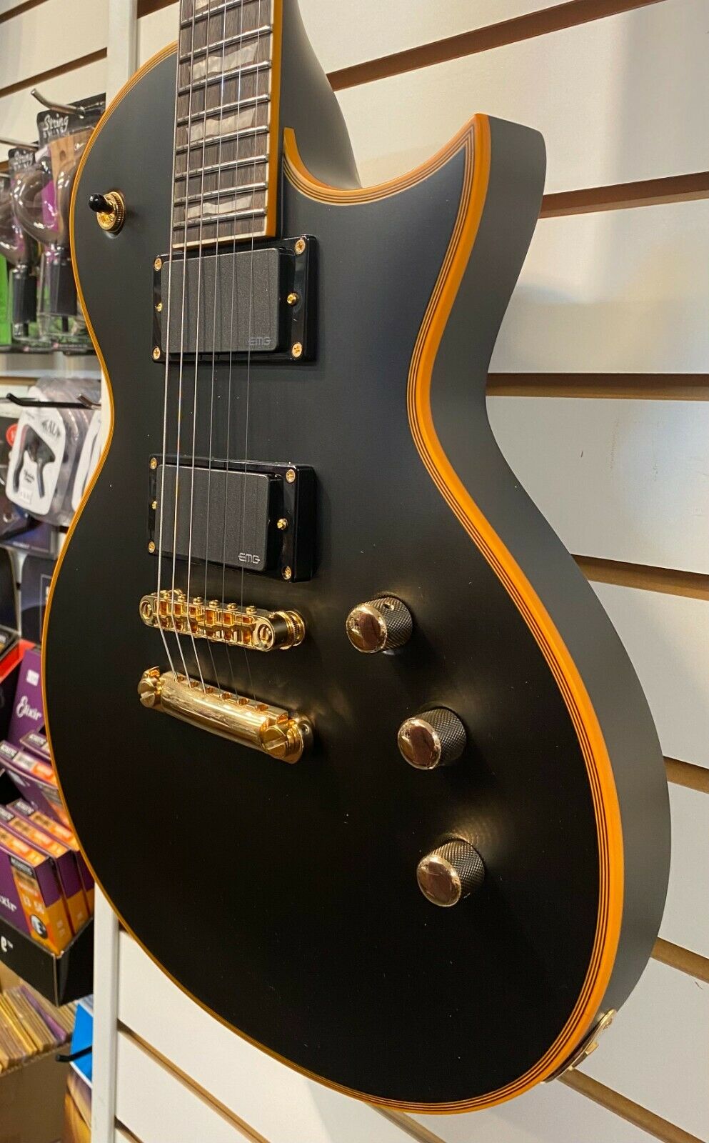 ESP/LTD EC-1000 Deluxe Electric Guitar - Vintage Black