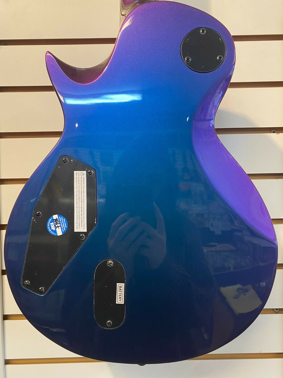 ESP/LTD EC-1000 Deluxe Electric Guitar "Violet Andromeda"