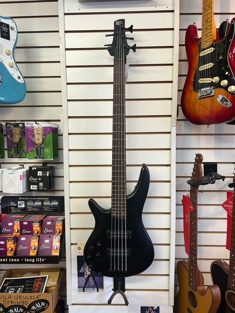 Ibanez Standard SR305EBL Left-handed Bass Guitar - Weathered Black