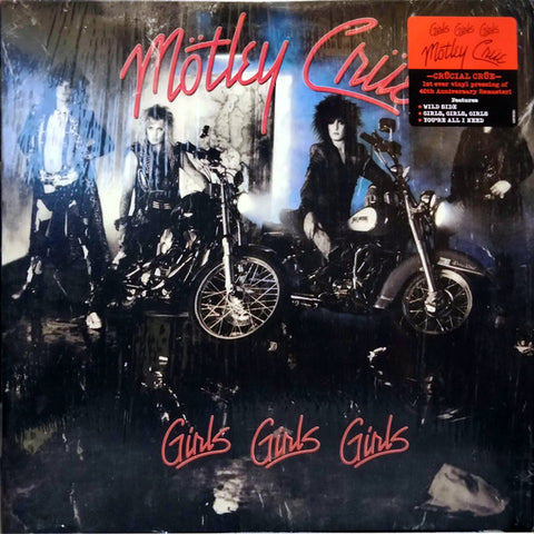 Mötley Crüe – Girls, Girls, Girls - LP Vinyl Record
