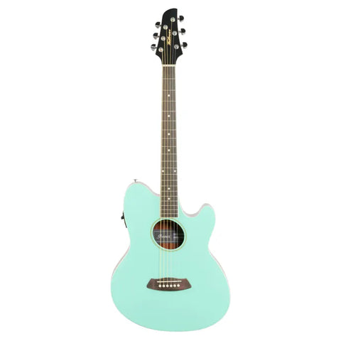 Ibanez Talman TCY10E Acoustic-Electric Guitar - Sea Foam Green