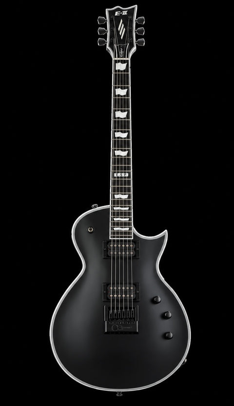ESP E-II Eclipse Electric Guitar - Black Satin
