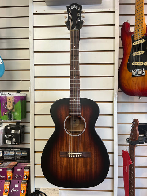 Guild M-20 Acoustic Guitar - Vintage Sunburst W/Guild Humidified Archtop Wood Case