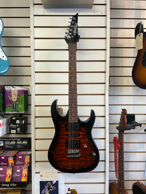 Ibanez Gio GRX70QA Electric Guitar - Sunburst