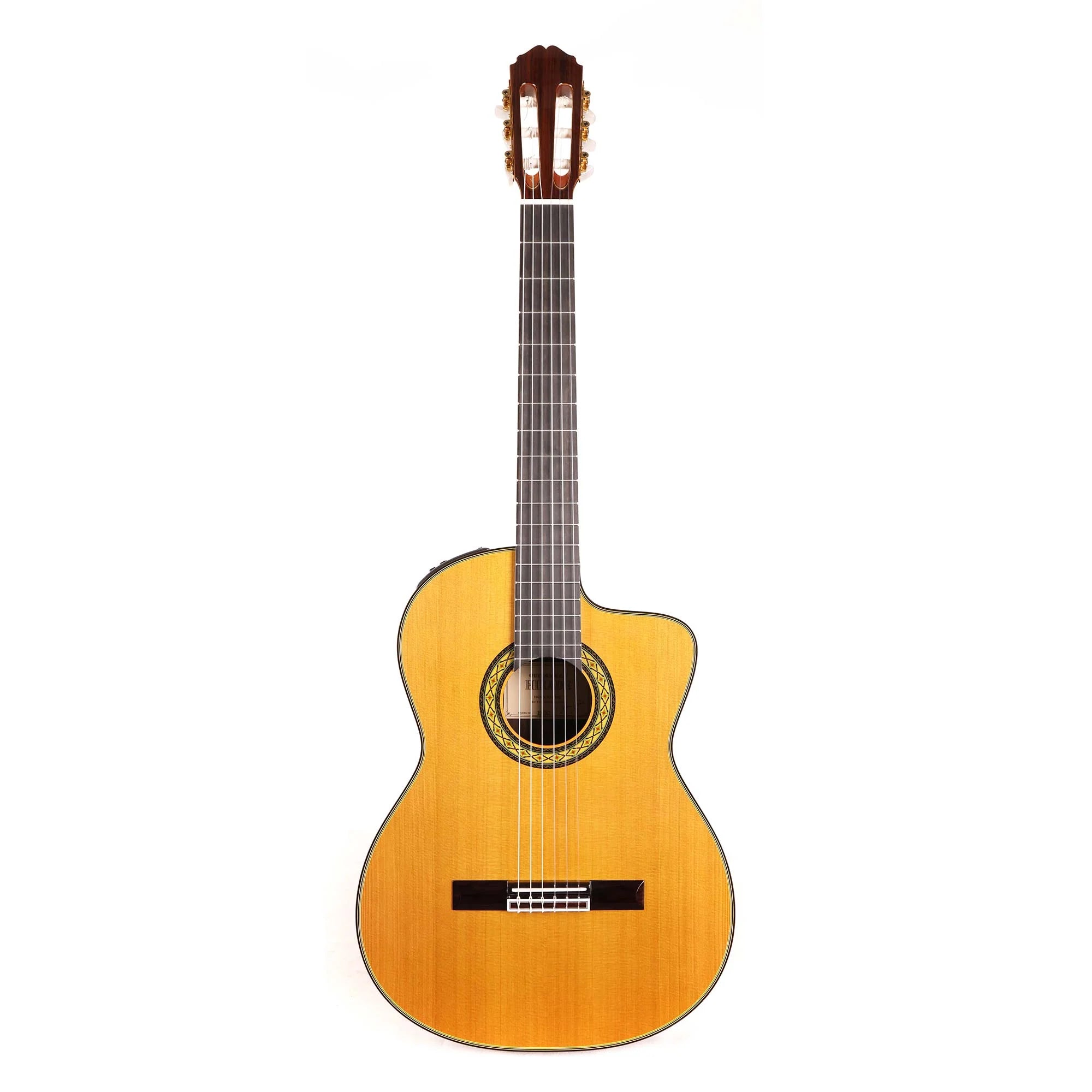 Takamine Japan EH5C Acoustic/Electric Nylon-String Classical Guitar w/ case