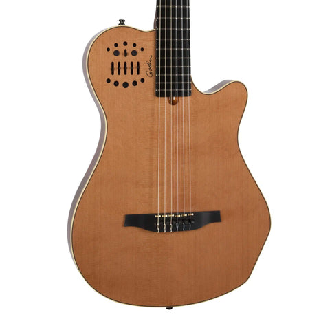 Godin MultiAc Grand Concert SA, Nylon String Acoustic-Electric Guitar - Natural