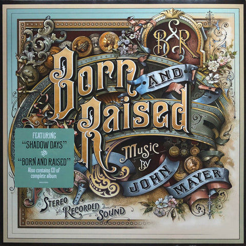 John Mayer - Born & Raised - 2x LP Vinyl Record