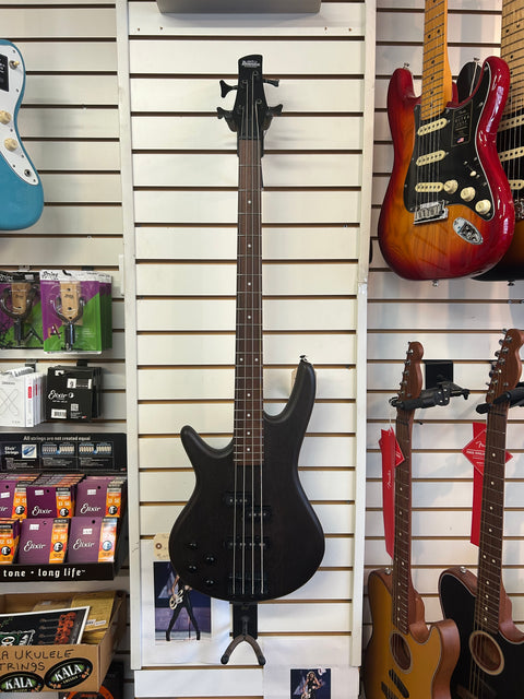 Ibanez Gio GSR200B Left-handed Bass Guitar - Walnut Flat