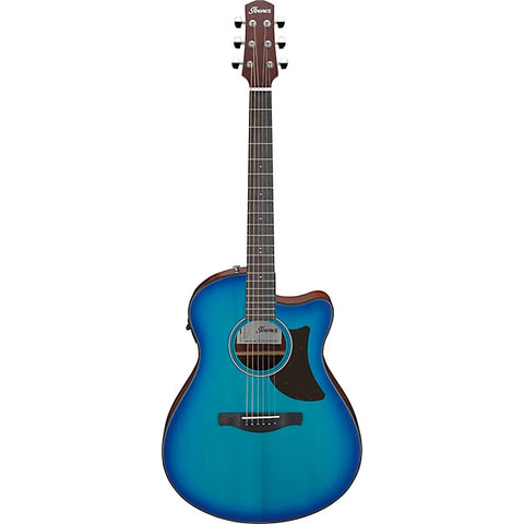 Ibanez AAM50CE Acoustic Acoustic-electric Guitar - Sapphire Blue Burst