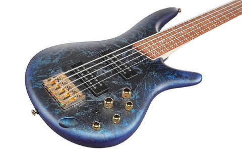 Ibanez SR305EDX Standard 5-string Electric Bass - Cosmic Blue Frozen Matte
