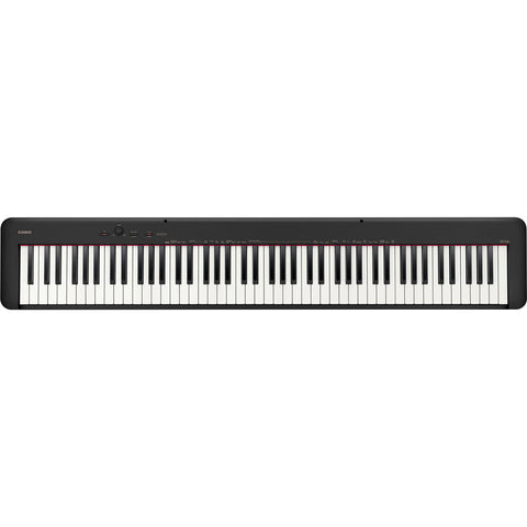 Casio CDP-S160 88-Weighted-Key Slim-Body Portable Digital Piano (Black)
