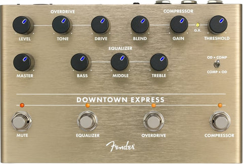 Fender Downtown Express Multi-Effect Bass Guitar Pedal
