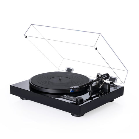 Dual CS 618Q Direct Drive Turntable - Piano Black Gloss, Ortofon 2M Blue Cartridge (OPEN BOX)