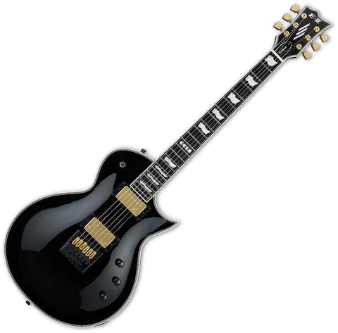 ESP JAPAN E-II Eclipse Full Thickness EverTune Gloss Black Fishman Fluence Electric Guitar – EIIECFTETBLK