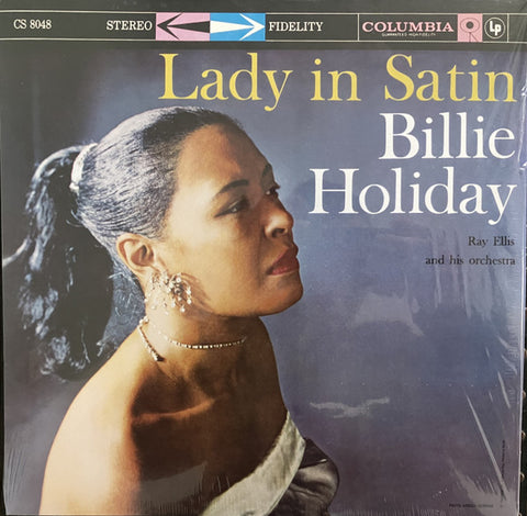 Billie Holiday With Ray Ellis And His Orchestra – Lady In Satin - LP Vinyl Record