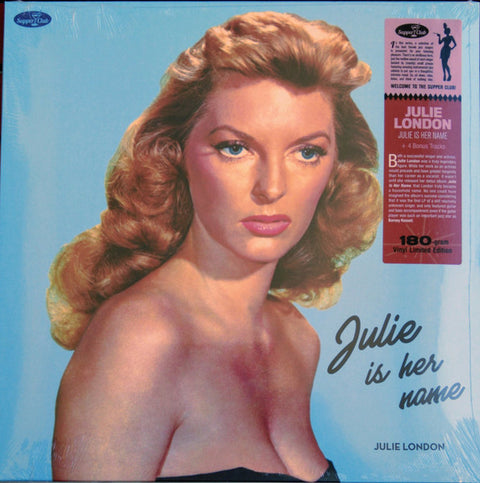 Julie London – Julie Is Her Name - LP Vinyl Record