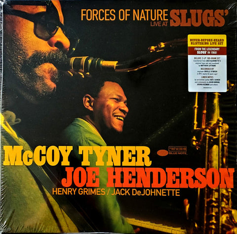 McCoy Tyner, Joe Henderson – Forces Of Nature: Live At Slugs' - 2x LP Vinyl Record