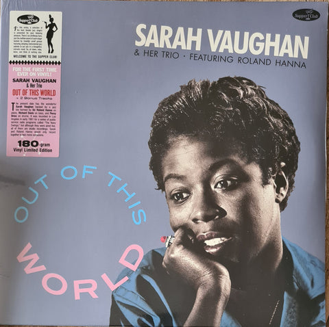 Sarah Vaughan And Her Trio – Out Of The World - LP Vinyl Record