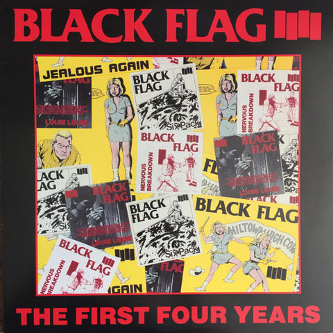 Black Flag – The First Four Years - LP Vinyl Record