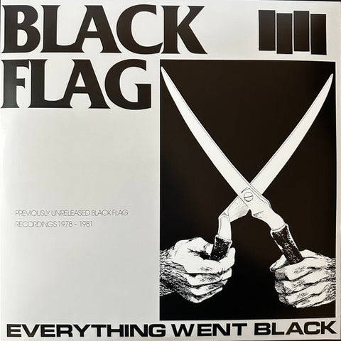 Black Flag – Everything Went Black - 2x LP Vinyl Record