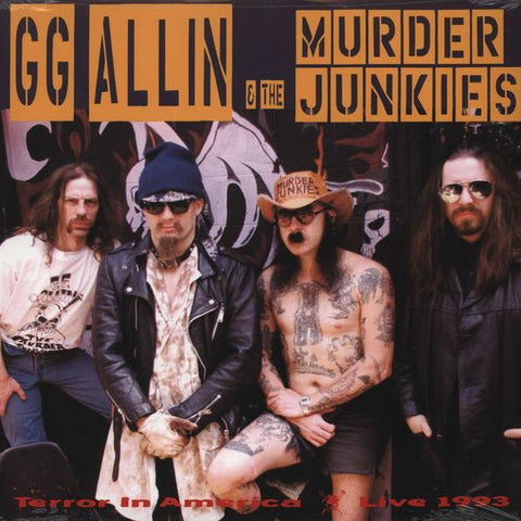GG Allin & The Murder Junkies – Terror In America (Live 1993) - LP Vinyl Record