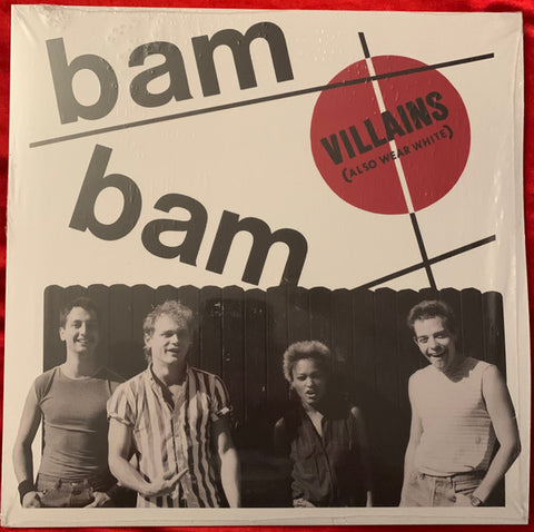 Bam Bam – Villains - Tina Bell - Also Wear White - LP Vinyl Record - Punk