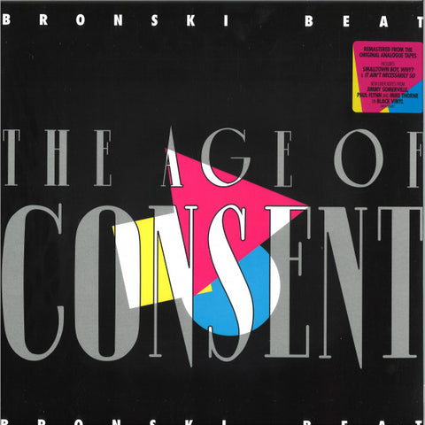 Bronski Beat – The Age Of Consent - LP Vinyl Record