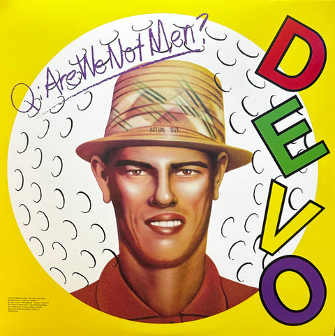 Devo – Q: Are We Not Men? A: We Are Devo! - LP Vinyl Record