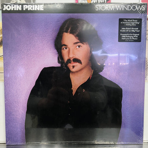 John Prine – Storm Windows - LP Vinyl Record