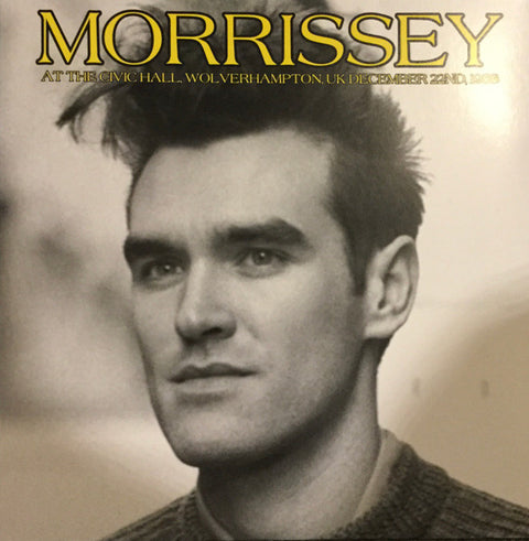 Morrissey – At The Civic Hall, Wolverhampton, UK (December 22nd, 1988) - LP Vinyl Record