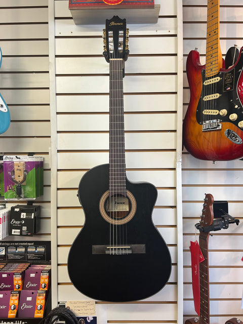 Ibanez GA5MHTCE Acoustic-electric Nylon-string Guitar - Black
