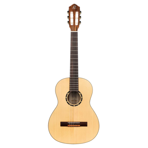 Ortega - Family Series 3/4 Size Guitar Spruce/ Mahogany Natural - R121- 3/4