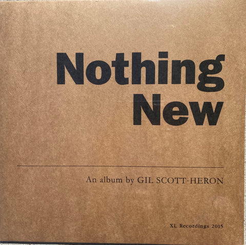 Gil Scott-Heron – Nothing New - LP Vinyl Record