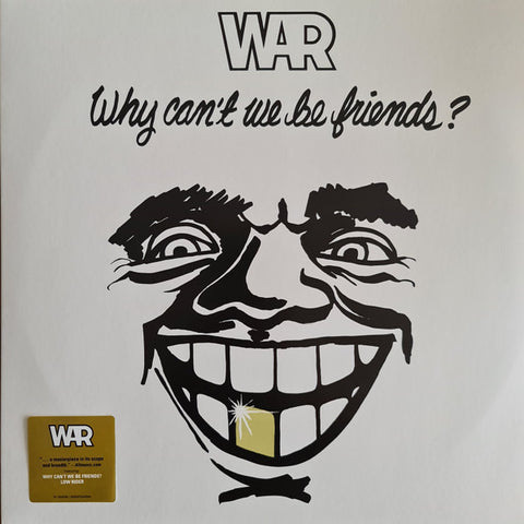 War – Why Can't We Be Friends? - LP Vinyl Record