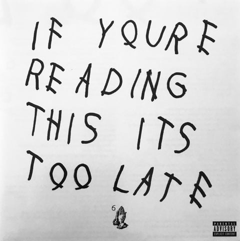 Drake - If You're Reading This It's Too Late CD