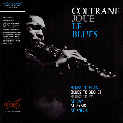 John Coltrane – Coltrane Plays The Blues - LP Vinyl Record