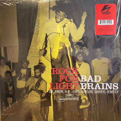 Bad Brains – Rock for Light Punk Note Edition - LP Vinyl Record